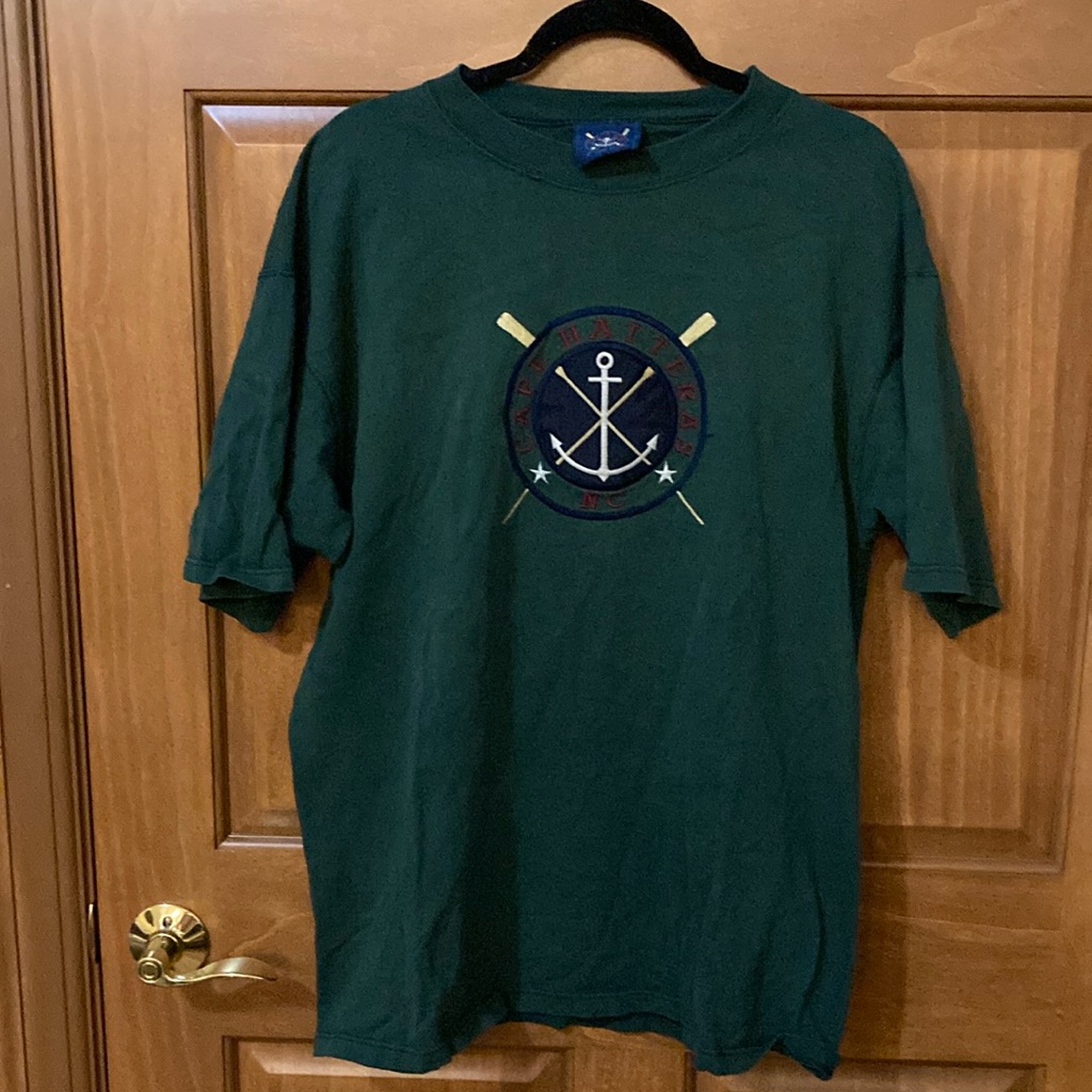 Oarsman 913 Green Nautical Tshirt L
